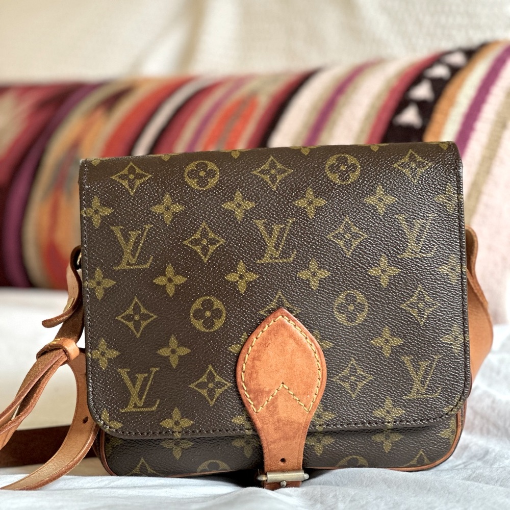 authentic Louis Vuitton cartouchiere PM